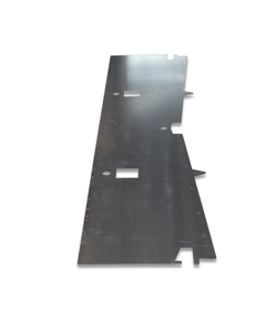 Sheet metal partition upper tier C-2400 V13 solid
